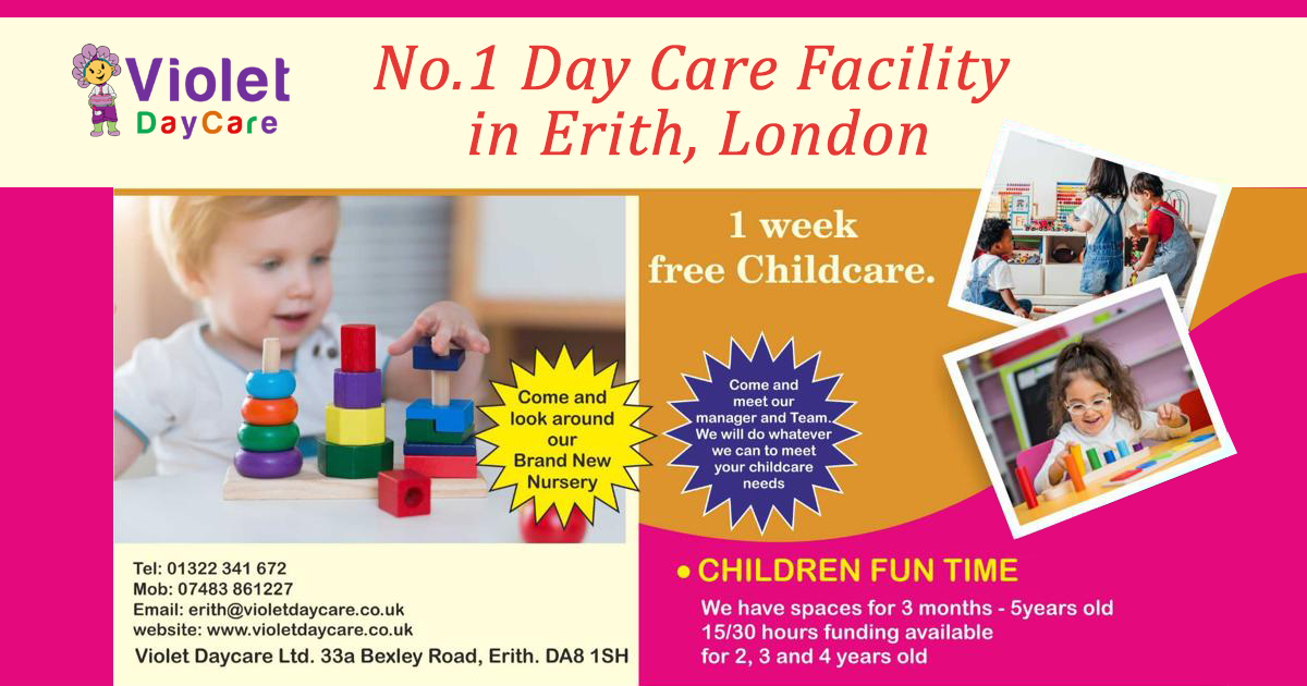 Violet DayCare No.1 Day Care In Erith, London